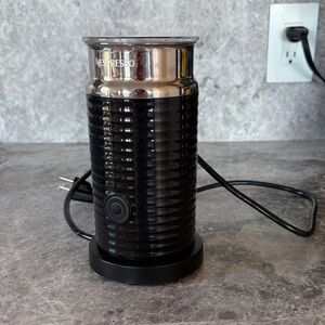 Nespresso Black and Silver Milk Frother